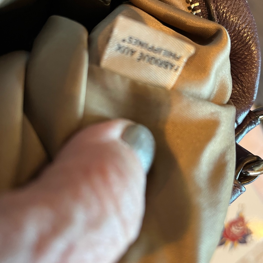 Coach Dark Purple Shoulder Bag - Picture 7 of 9